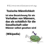 Toxische Männlichkeit #diverserdonnerstag